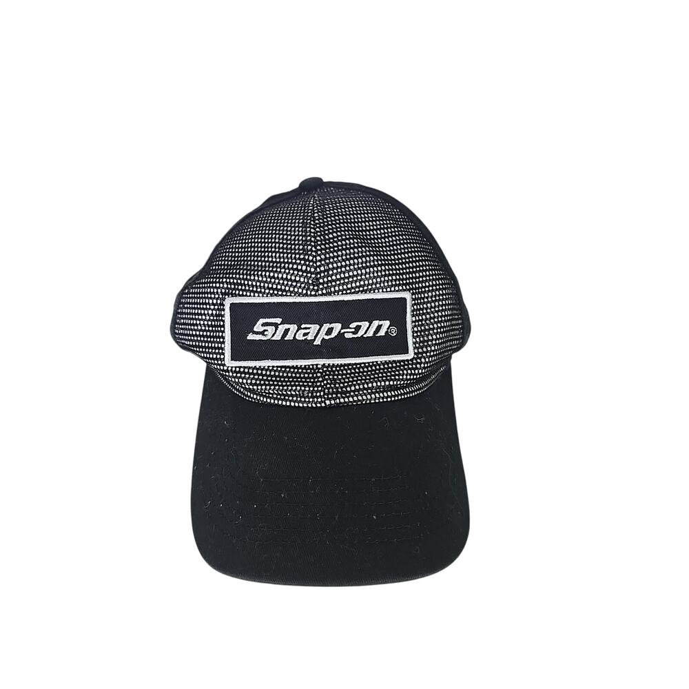 Trucker Hat Snap-On Tools Black & White Western Gorpe Camper Camping Skater